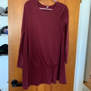 Old Navy women’s shift dress long sleeve